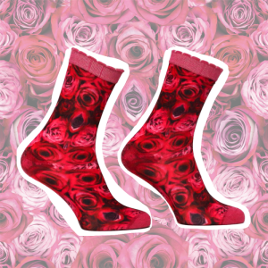 SOCK MY PINK ROSES 1000 MULTICOLOR