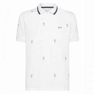 POLO FULL EMBRODERY 01 WHITE
